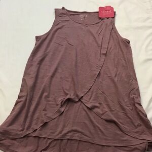 (NWT) Isabel Maternity Mauve Nursing Tank